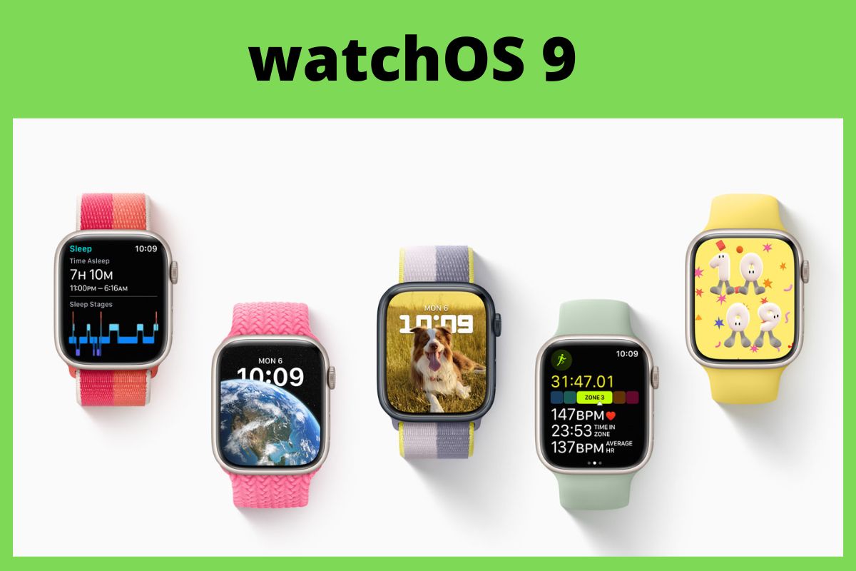 watchOS 9 - New Apple Watch