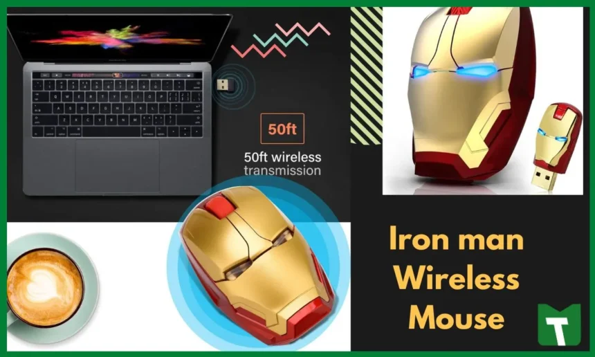 Iron man Wireless Mouse