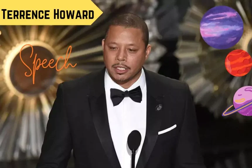 Terrence Howard Speech