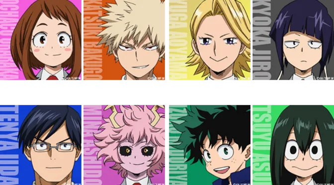 My Hero Academia Characters